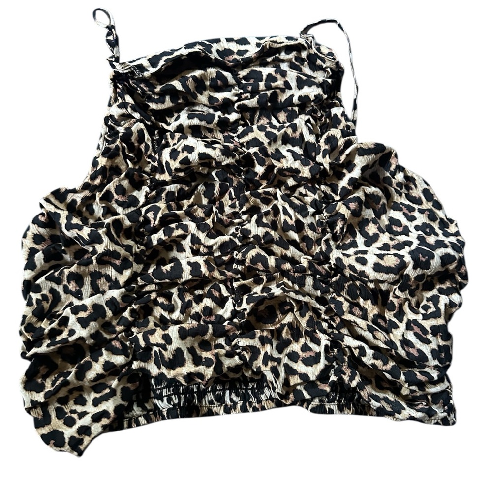 H&M Leopard Print Camisole Top
